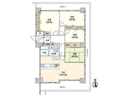 間取図(平面図)
