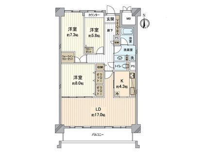 間取図(平面図)