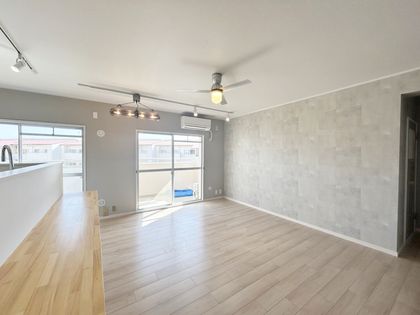 研究学園(5)団地 526号棟 リビング