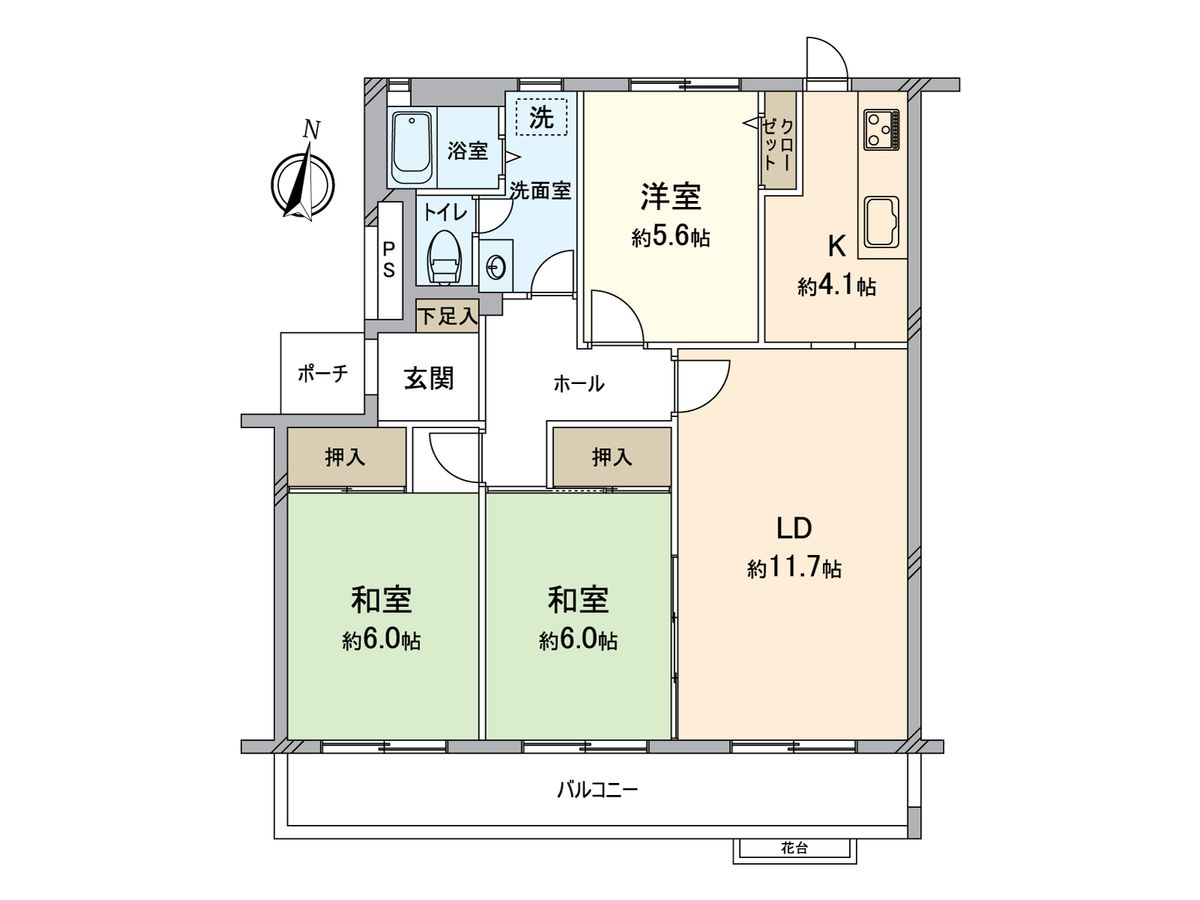 間取図(平面図)