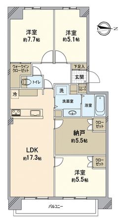 西神中央ウェステージ 弐番館 間取図(平面図) 西神中央ウェステージ 弐番館 間取図(平面図)