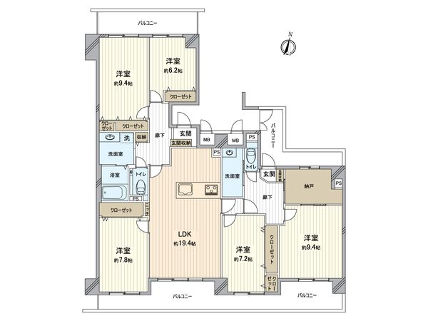 間取図(平面図)
