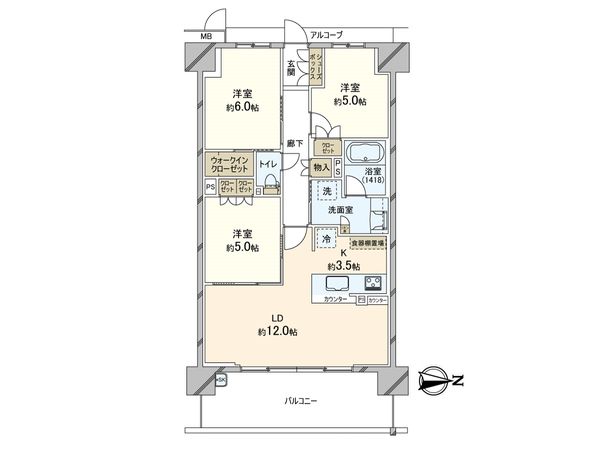間取図(平面図)