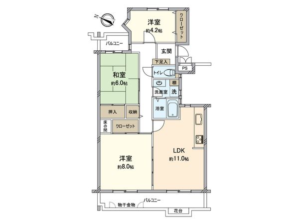間取図(平面図)
