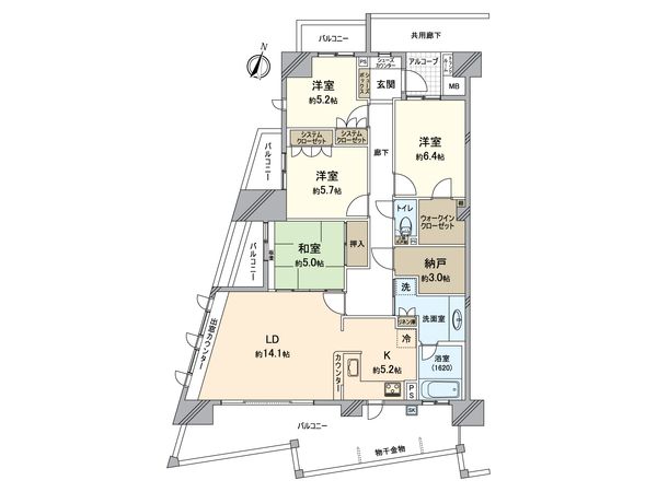 間取図(平面図)