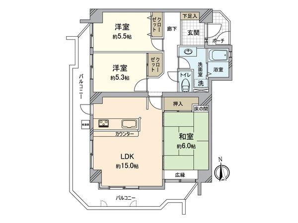 間取図(平面図)