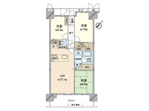 間取図(平面図)