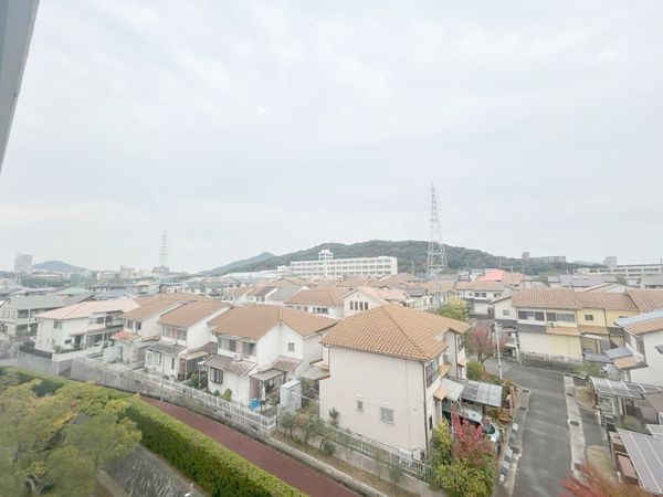 名谷6団地 23号棟 眺望