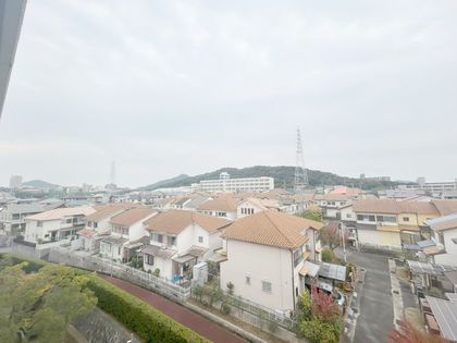 名谷6団地 23号棟 眺望