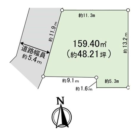 住吉山手3丁目 土地 区画図 住吉山手3丁目 土地 区画図