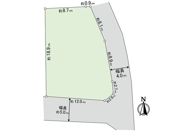 本山北町6丁目 土地 区画図 本山北町6丁目 土地 区画図