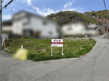 本山北町6丁目 土地 前面道路含む外観