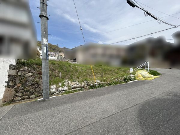 本山北町6丁目 土地 前面道路含む外観