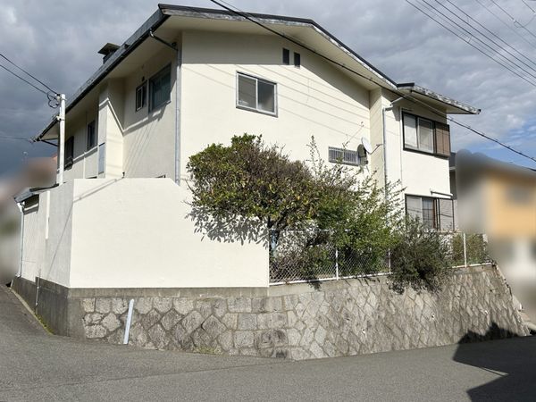 東灘区渦森台3丁目土地 前面道路含む外観