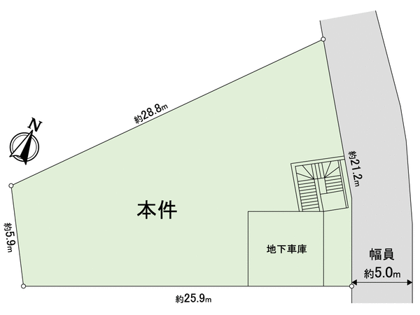 岡本6丁目 土地 区画図 岡本6丁目 土地 区画図
