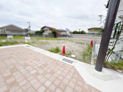 本山北町6丁目 土地 2号地 前面道路含む外観
