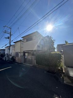 本山北町5丁目 古家付き土地 前面道路含む外観