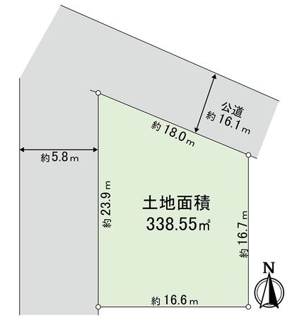 有野台7丁目 土地 区画図 有野台7丁目 土地 区画図