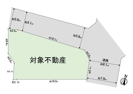 西宮市桜谷町 区画図