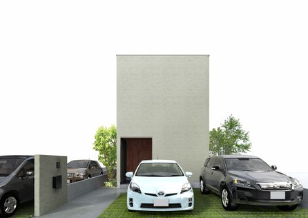 住吉山手1丁目 新築戸建 1号地 外観パース図