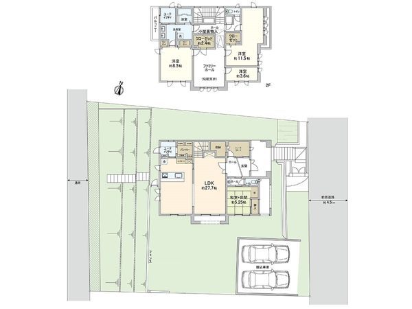 住吉台一戸建 間取図(平面図)
