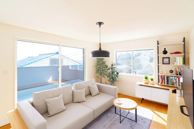 住吉山手9丁目 借地権付新築戸建 室内