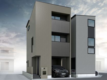 住吉宮町2丁目 新築戸建 外観パース図