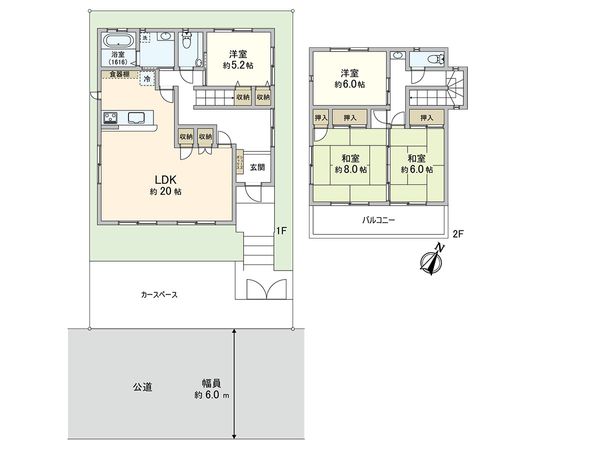 森南町2丁目 戸建て 間取図(平面図) 森南町2丁目 戸建て 間取図(平面図)