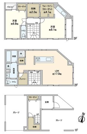 森南町2丁目 戸建 間取図(平面図) 森南町2丁目 戸建 間取図(平面図)