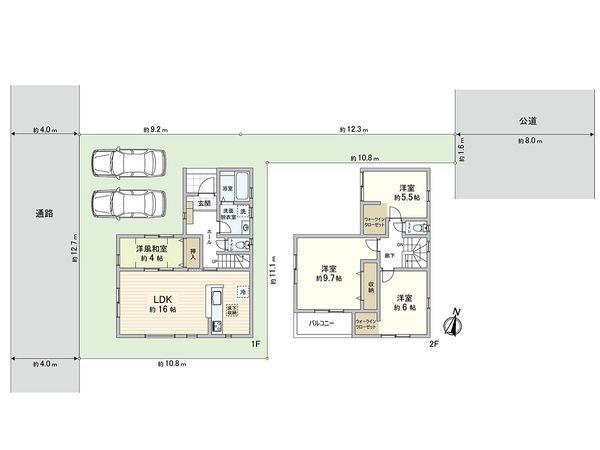 LiveleGardens東灘区鴨子ヶ原 間取図(平面図) LiveleGardens東灘区鴨子ヶ原 間取図(平面図)