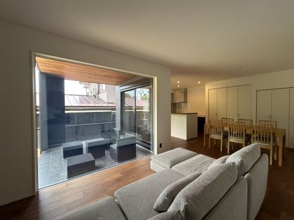 渦森台4丁目借地権付 新築戸建 リビング