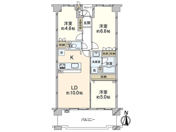間取図(平面図)