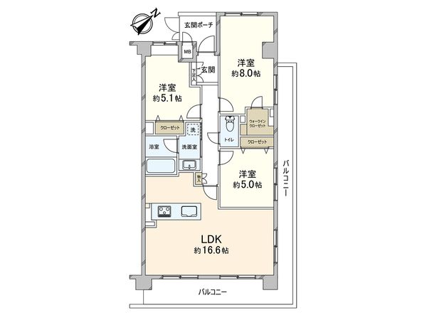 間取図(平面図)