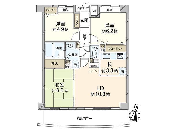 間取図(平面図)