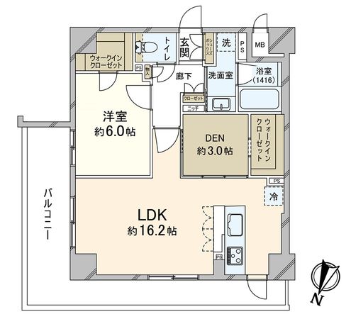 エヌヴィ六甲桜口町 間取図(平面図) エヌヴィ六甲桜口町 間取図(平面図)