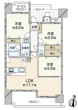 間取図(平面図)