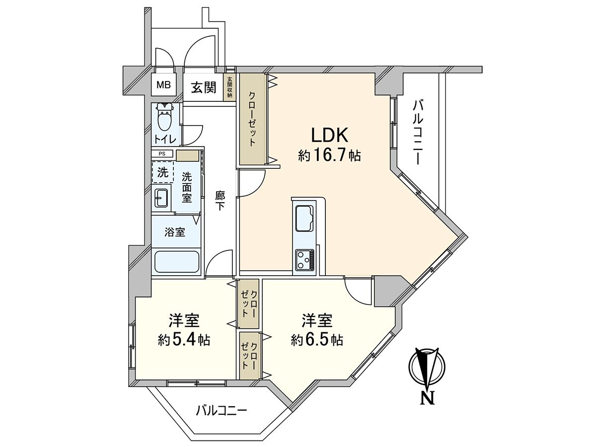間取図(平面図)