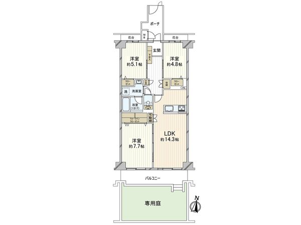 間取図(平面図)