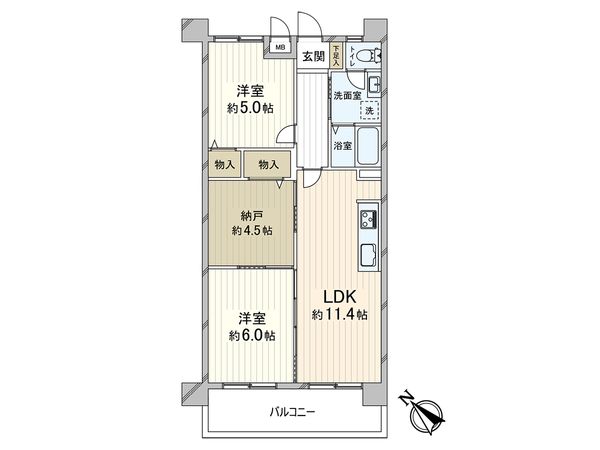 間取図(平面図)