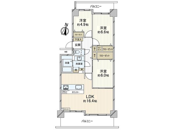 間取図(平面図)