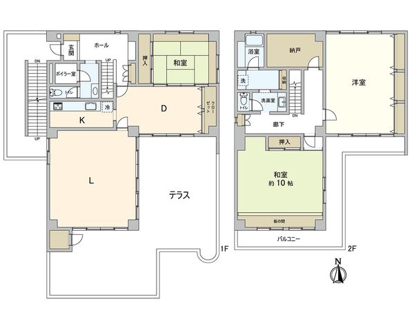 万松園 間取図(平面図) 間取図(平面図)
