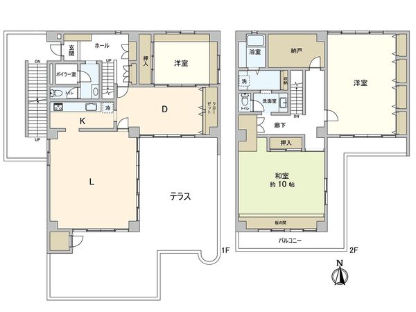 万松園 間取図(平面図) 万松園 間取図(平面図)