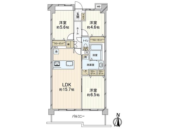 深江駅前ビル 間取図(平面図)