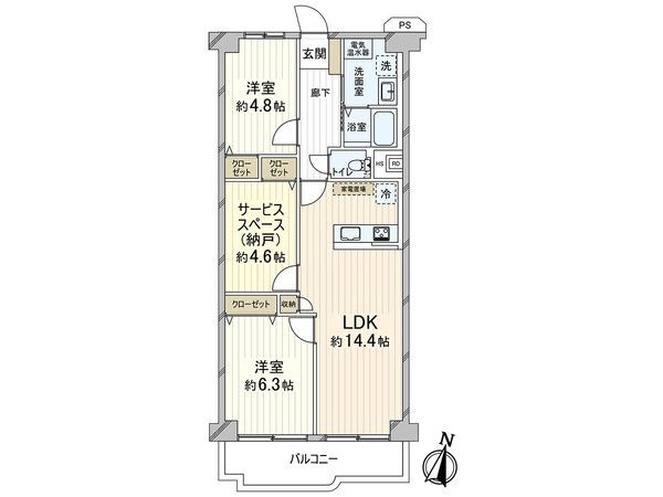 間取図(平面図)