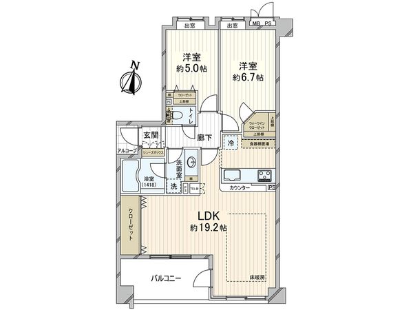 間取図(平面図)