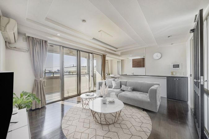 ワコーレ御影中町 リビング