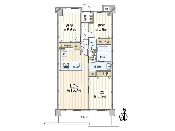 深江駅前ビル 間取図(平面図)