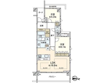 間取図(平面図)