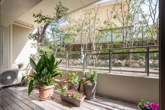 グランドメゾン住吉本町ネクス バルコニー