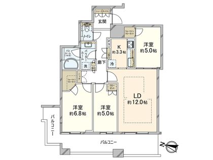 間取図(平面図)